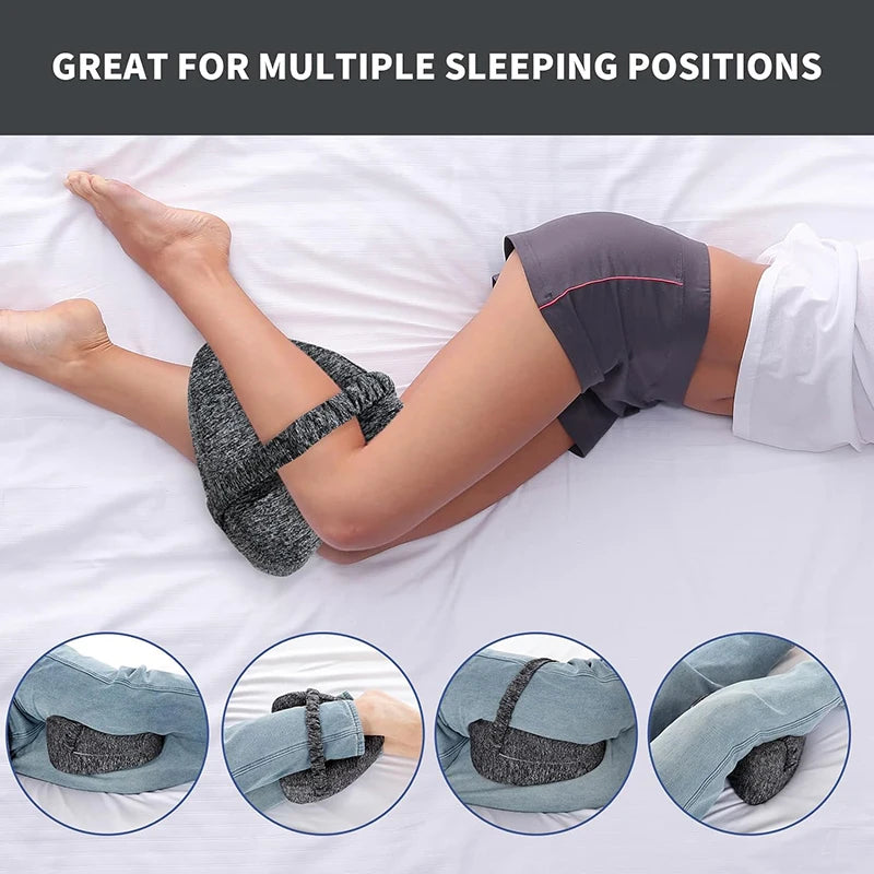 Orthopedic Sleeping Memory Foam Cotton Leg Pillow